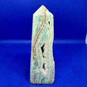 Blue Aragonite tower